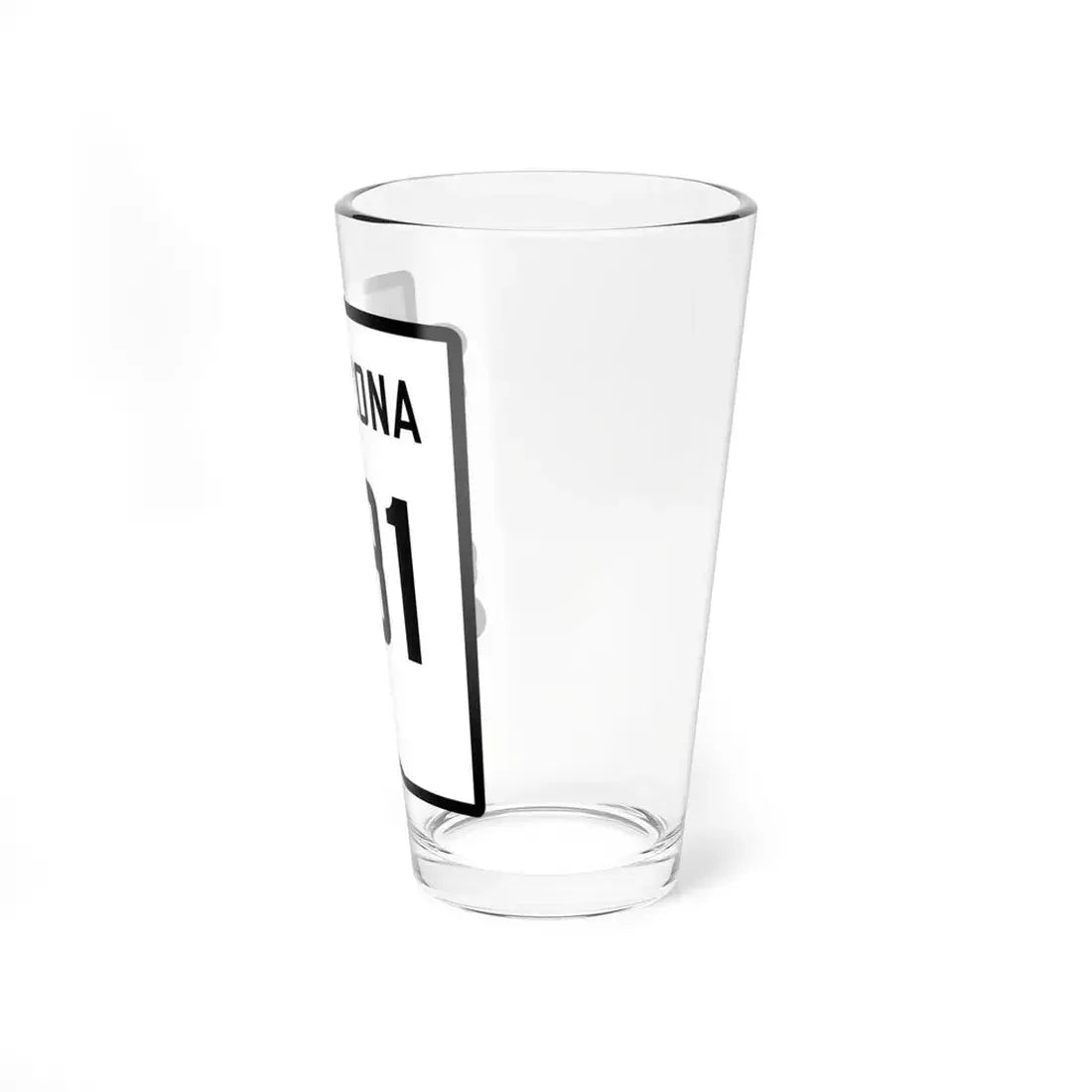 Arizona 181 1941 (Arizona) (Road Sign) Pint Glass 16oz - Go Mug Yourself