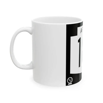 Arizona 181 1978 (Arizona) (Road Sign) White Coffee Mug - Go Mug Yourself