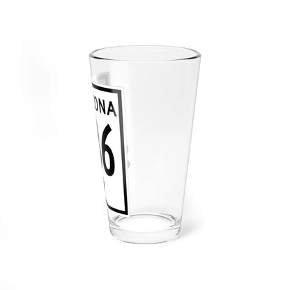 Arizona 186 1956 (Arizona) (Road Sign) Pint Glass 16oz - Go Mug Yourself