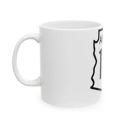 Arizona 186 1956 (Arizona) (Road Sign) White Coffee Mug - Go Mug Yourself