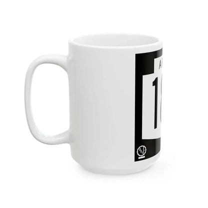 Arizona 186 1978 (Arizona) (Road Sign) White Coffee Mug - Go Mug Yourself