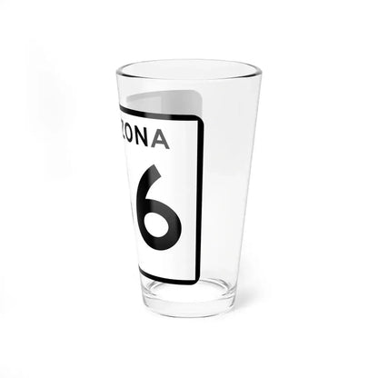 Arizona 186 (Arizona) (Road Sign) Pint Glass 16oz - Go Mug Yourself