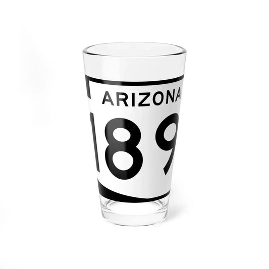 Arizona 189 (Arizona) (Road Sign) Pint Glass 16oz 16oz - Go Mug Yourself