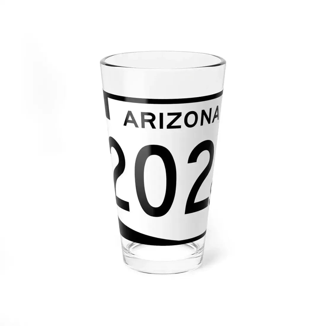 Arizona 202S (Arizona) (Road Sign) Pint Glass 16oz 16oz - Go Mug Yourself