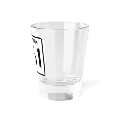 Arizona 261 (Arizona) (Road Sign) Shot Glass 1.5oz - Go Mug Yourself