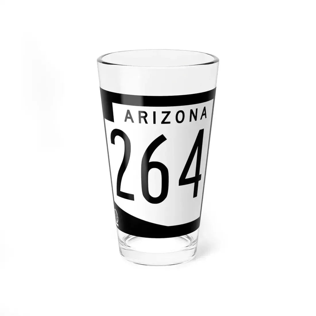 Arizona 264 1978 (Arizona) (Road Sign) Pint Glass 16oz 16oz - Go Mug Yourself