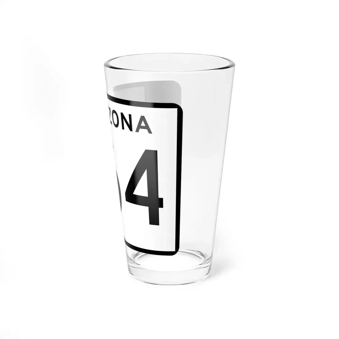 Arizona 264 (Arizona) (Road Sign) Pint Glss 16oz - Go Mug Yourself