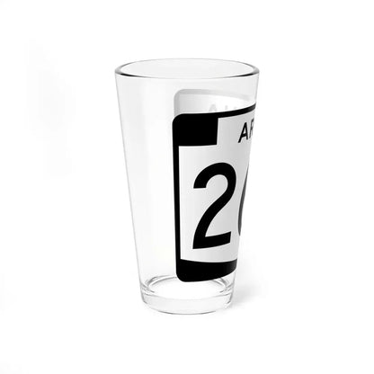 Arizona 266 (Arizona) (Road Sign) Pint Glss 16oz - Go Mug Yourself