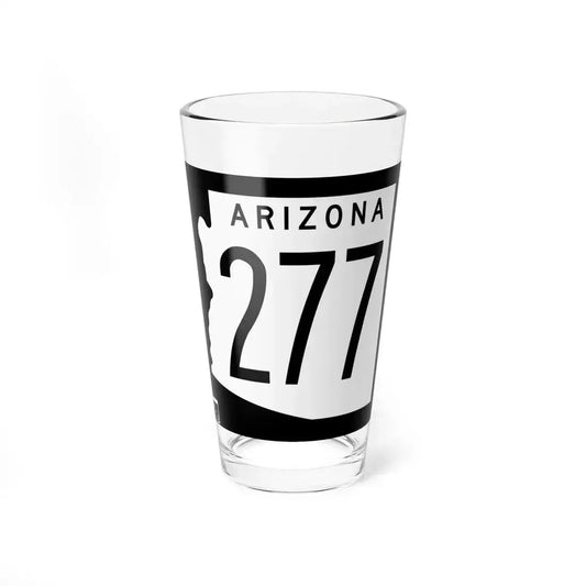 Arizona 277 1963 (Arizona) (Road Sign) Pint Glass 16oz 16oz - Go Mug Yourself