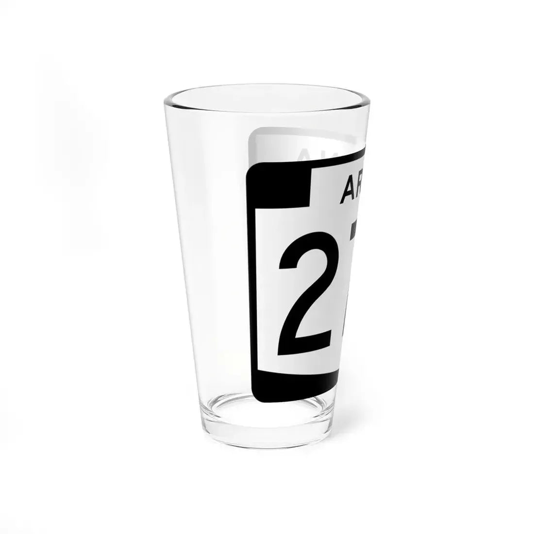 Arizona 277 (Arizona) (Road Sign) Pint Glss 16oz - Go Mug Yourself