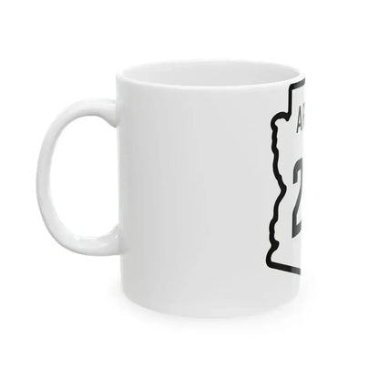 Arizona 279 1941 (Arizona) (Road Sign) White Coffee Mug - Go Mug Yourself