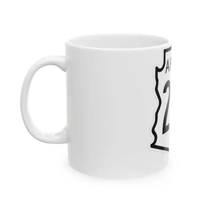 Arizona 279 1956 (Arizona) (Road Sign) White Coffee Mug - Go Mug Yourself