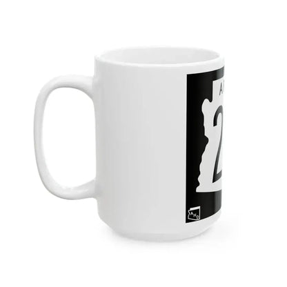Arizona 279 1963 (Arizona) (Road Sign) White Coffee Mug - Go Mug Yourself
