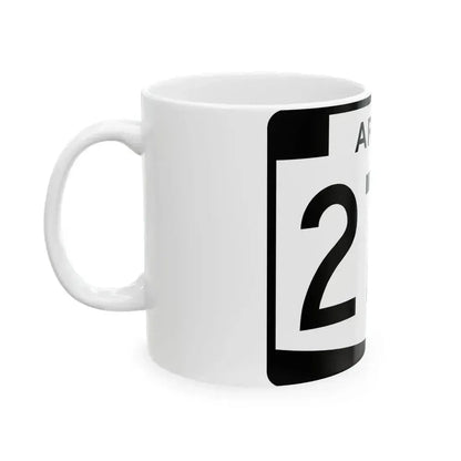 Arizona 279 (Arizona) (Road Sign) White Coffee Mug - Go Mug Yourself