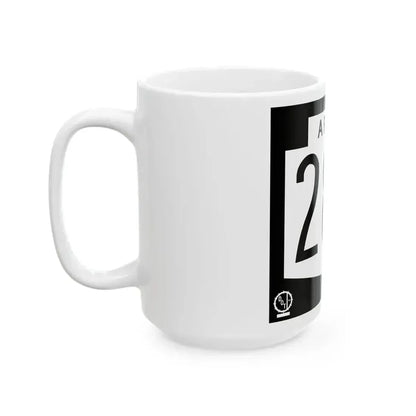 Arizona 280 1978 (Arizona) (Road Sign) White Coffee Mug - Go Mug Yourself