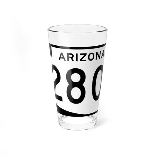 Arizona 280 (Arizona) (Road Sign) Pint Glass 16oz 16oz - Go Mug Yourself