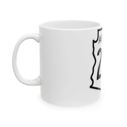 Arizona 286 1956 (Arizona) (Road Sign) White Coffee Mug - Go Mug Yourself