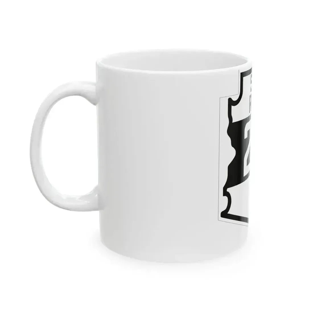 Arizona 287 1927 (Arizona) (Road Sign) White Coffee Mug - Go Mug Yourself