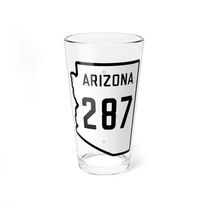 Arizona 287 1941 (Arizona) (Road Sign) Pint Glass 16oz 16oz - Go Mug Yourself