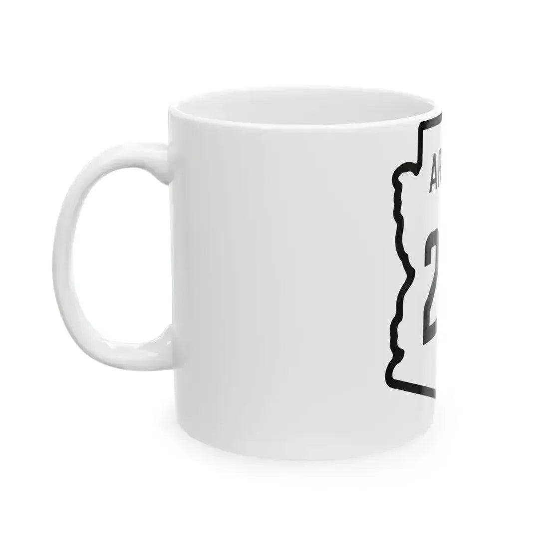 Arizona 287 1941 (Arizona) (Road Sign) White Coffee Mug - Go Mug Yourself