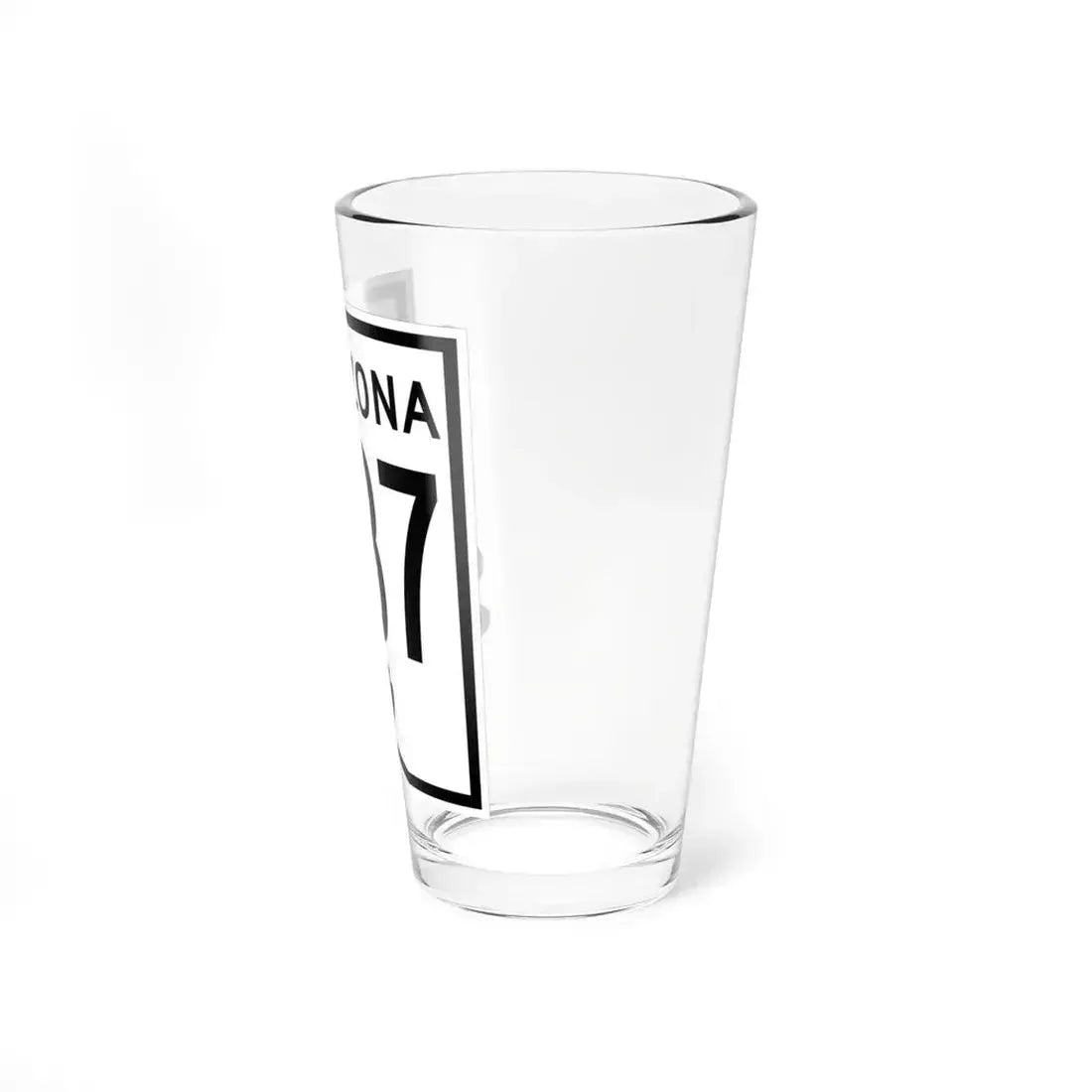 Arizona 287 1956 (Arizona) (Road Sign) Pint Glass 16oz - Go Mug Yourself