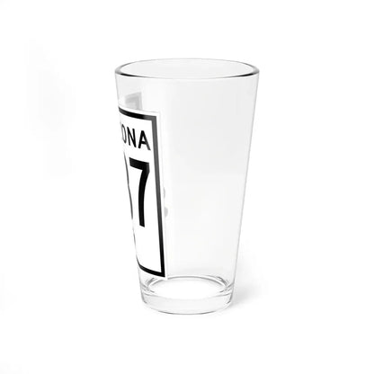 Arizona 287 1956 (Arizona) (Road Sign) Pint Glss 16oz - Go Mug Yourself