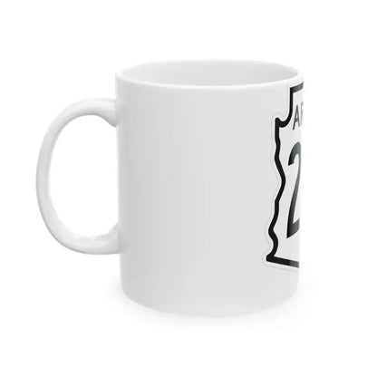Arizona 287 1956 (Arizona) (Road Sign) White Coffee Mug - Go Mug Yourself
