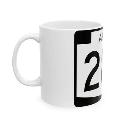 Arizona 287 (Arizona) (Road Sign) White Coffee Mug - Go Mug Yourself