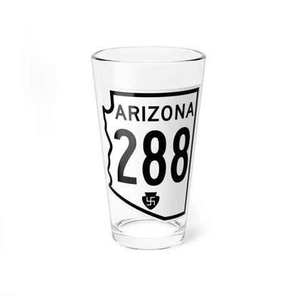 Arizona 288 1956 (Arizona) (Road Sign) Pint Glass 16oz 16oz - Go Mug Yourself