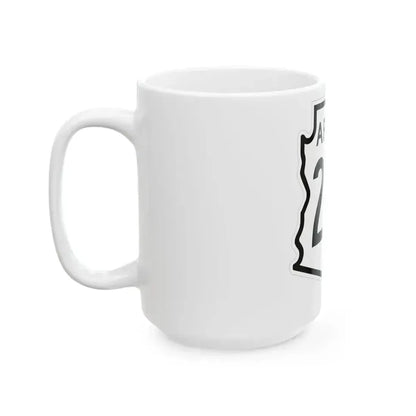 Arizona 288 1956 (Arizona) (Road Sign) White Coffee Mug - Go Mug Yourself
