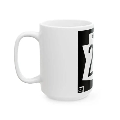 Arizona 288 1973 (Arizona) (Road Sign) White Coffee Mug - Go Mug Yourself