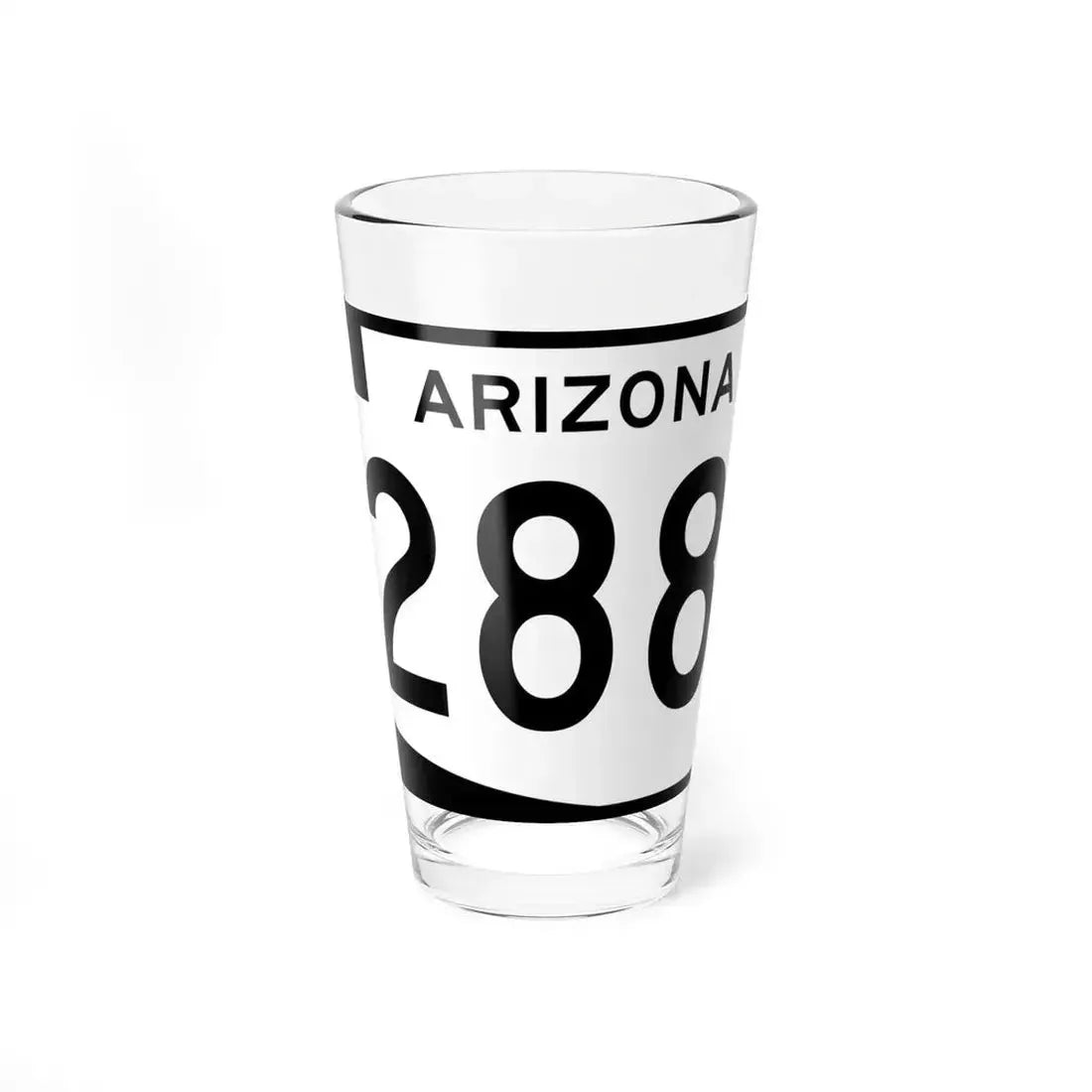 Arizona 288 (Arizona) (Road Sign) Pint Glass 16oz 16oz - Go Mug Yourself