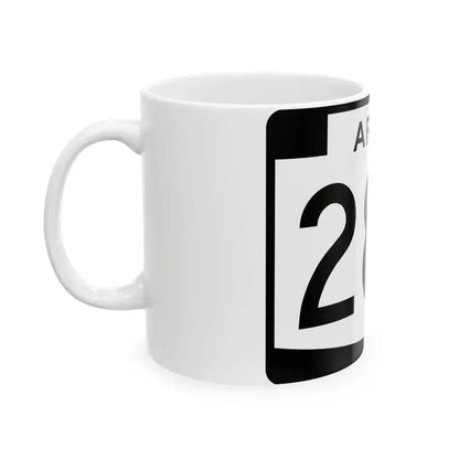 Arizona 288 (Arizona) (Road Sign) White Coffee Mug - Go Mug Yourself