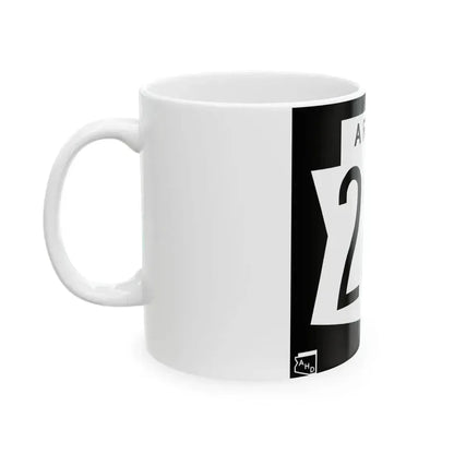 Arizona 289 1973 (Arizona) (Road Sign) White Coffee Mug - Go Mug Yourself