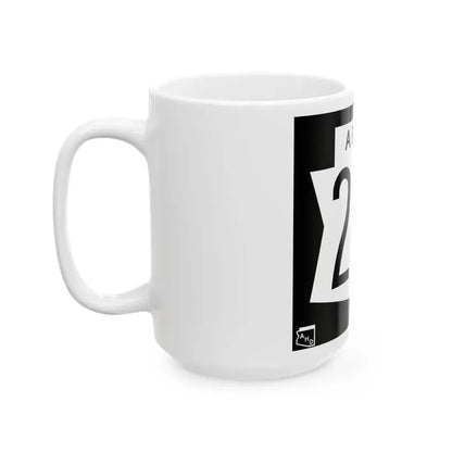 Arizona 289 1973 (Arizona) (Road Sign) White Coffee Mug - Go Mug Yourself