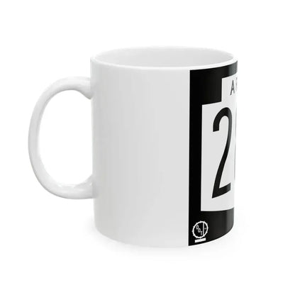 Arizona 289 1978 (Arizona) (Road Sign) White Coffee Mug - Go Mug Yourself