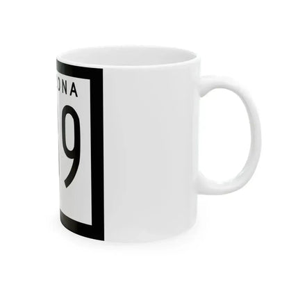 Arizona 289 1978 (Arizona) (Road Sign) White Coffee Mug - Go Mug Yourself