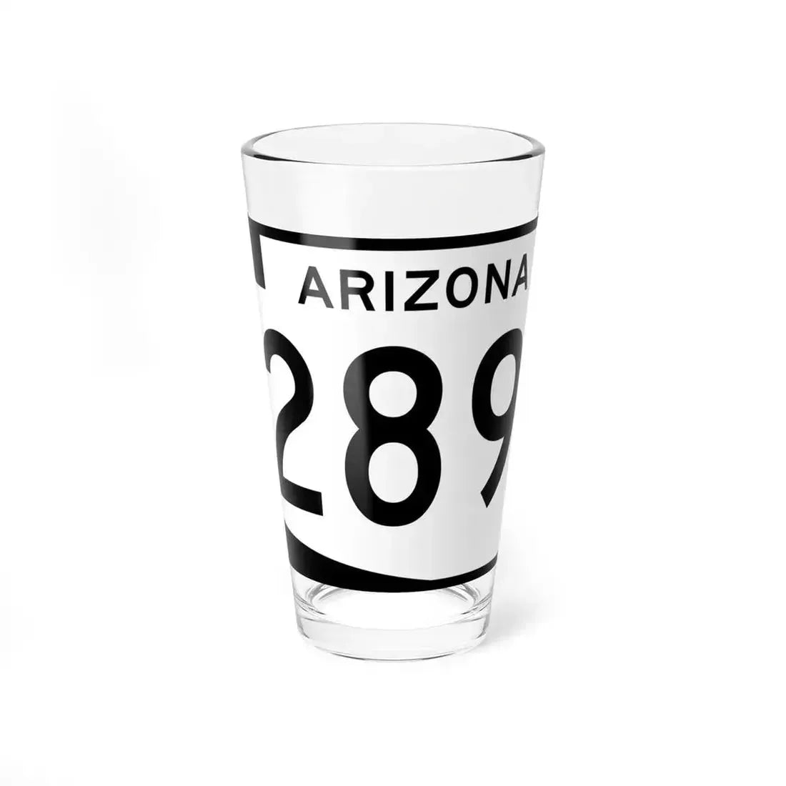 Arizona 289 (Arizona) (Road Sign) Pint Glass 16oz 16oz - Go Mug Yourself