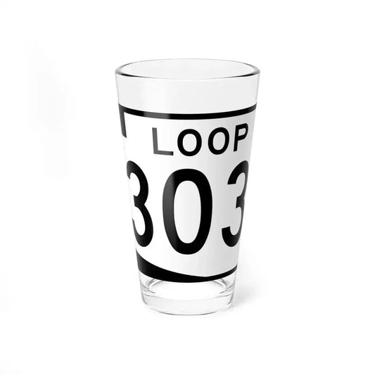 Arizona 303 (Arizona) (Road Sign) Pint Glass 16oz 16oz - Go Mug Yourself