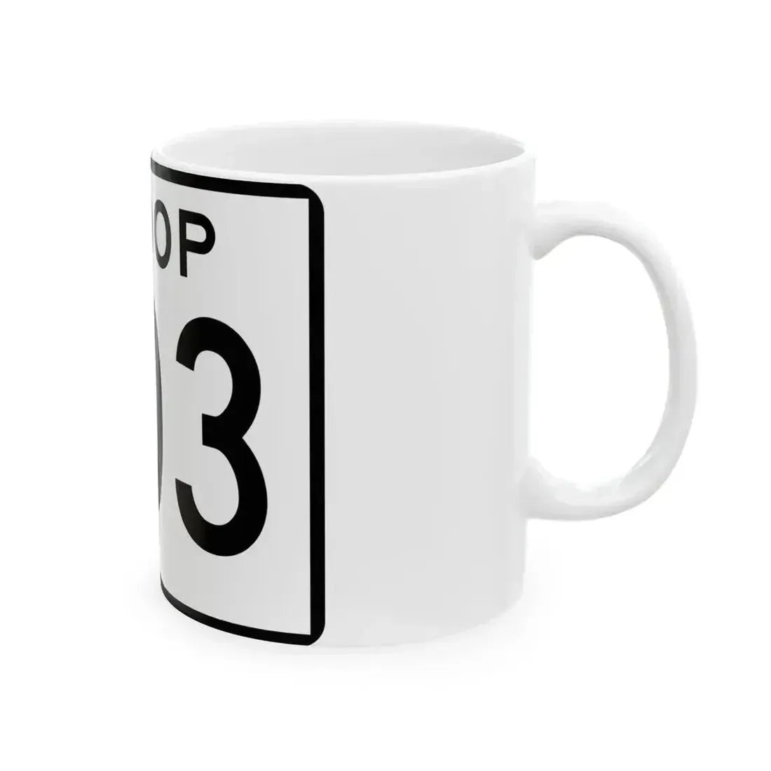 Arizona 303 (Arizona) (Road Sign) White Coffee Mug - Go Mug Yourself