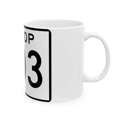 Arizona 303 (Arizona) (Road Sign) White Coffee Mug - Go Mug Yourself