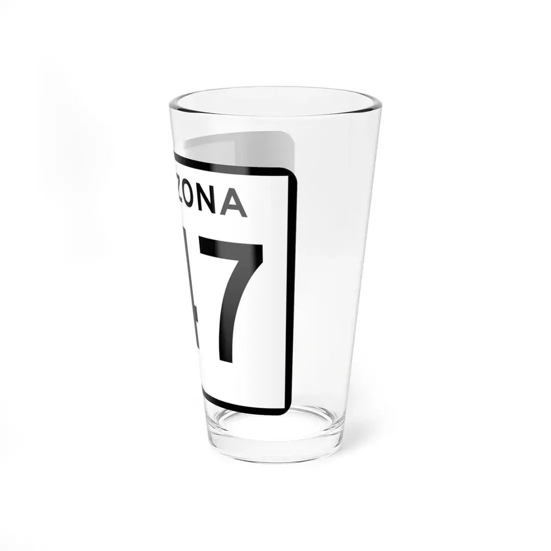 Arizona 347 (Arizona) (Road Sign) Pint Glss 16oz - Go Mug Yourself