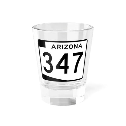 Arizona 347 (Arizona) (Road Sign) Shot Glass 1.5oz 1.5oz - Go Mug Yourself