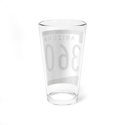 Arizona 360 1978 (Arizona) (Road Sign) Pint Glss 16oz - Go Mug Yourself