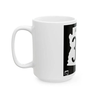 Arizona 364 1963 (Arizona) (Road Sign) White Coffee Mug - Go Mug Yourself