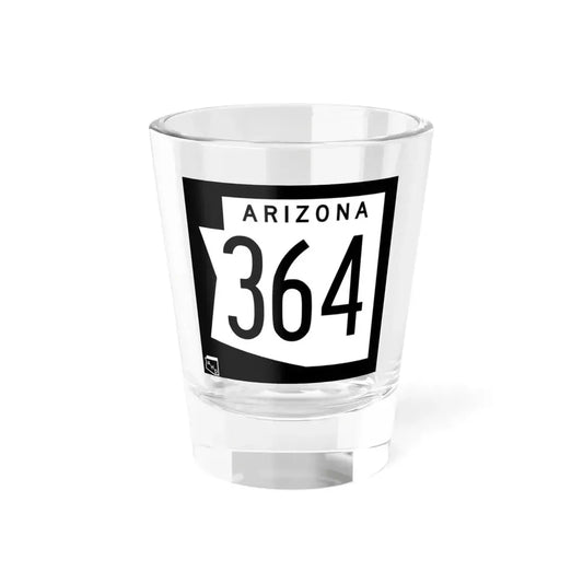 Arizona 364 1973 (Arizona) (Road Sign) Shot Glass 1.5oz 1.5oz - Go Mug Yourself