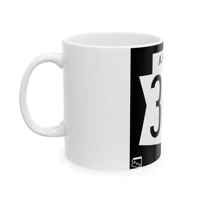 Arizona 364 1973 (Arizona) (Road Sign) White Coffee Mug - Go Mug Yourself