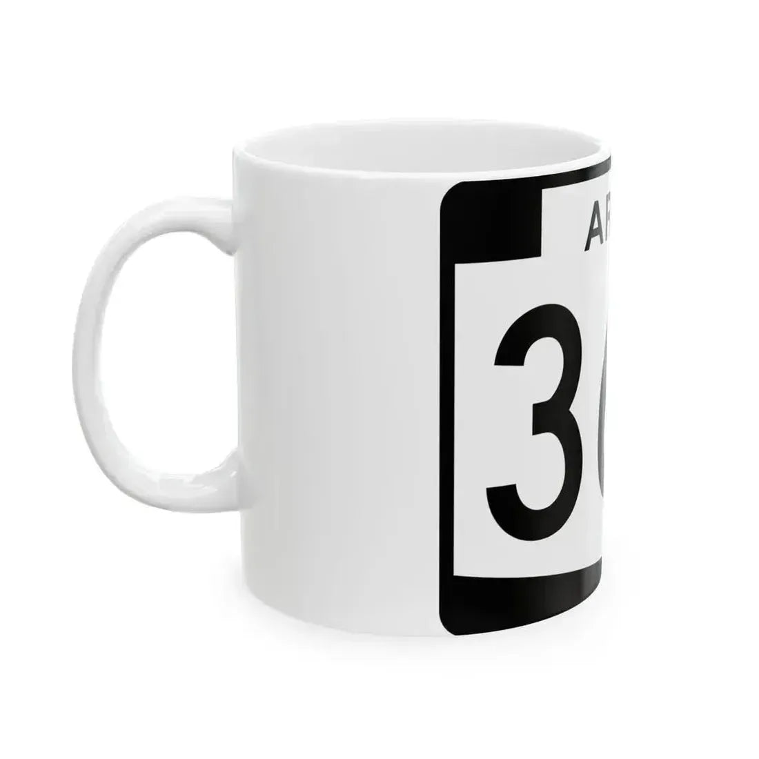 Arizona 364 (Arizona) (Road Sign) White Coffee Mug - Go Mug Yourself