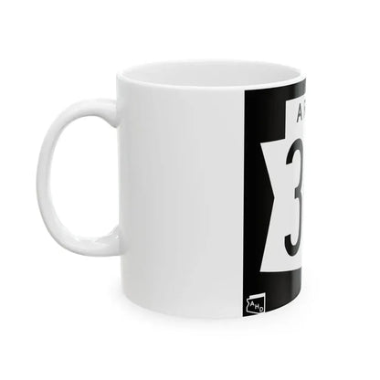 Arizona 366 1973 (Arizona) (Road Sign) White Coffee Mug - Go Mug Yourself