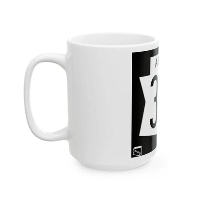 Arizona 366 1973 (Arizona) (Road Sign) White Coffee Mug - Go Mug Yourself